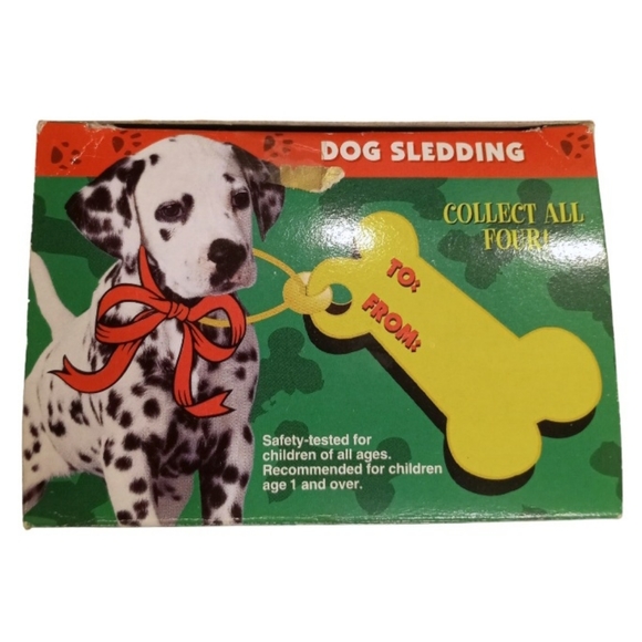 Vintage SET (2) 1996 Hallmark & Disney 101 Dalmatians Christmas Ornaments - Picture 8 of 14